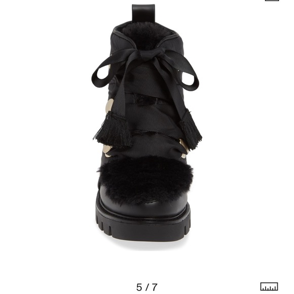 Kelsi Dagger black gamble boot 7.5 Anthropologie - Picture 6 of 7